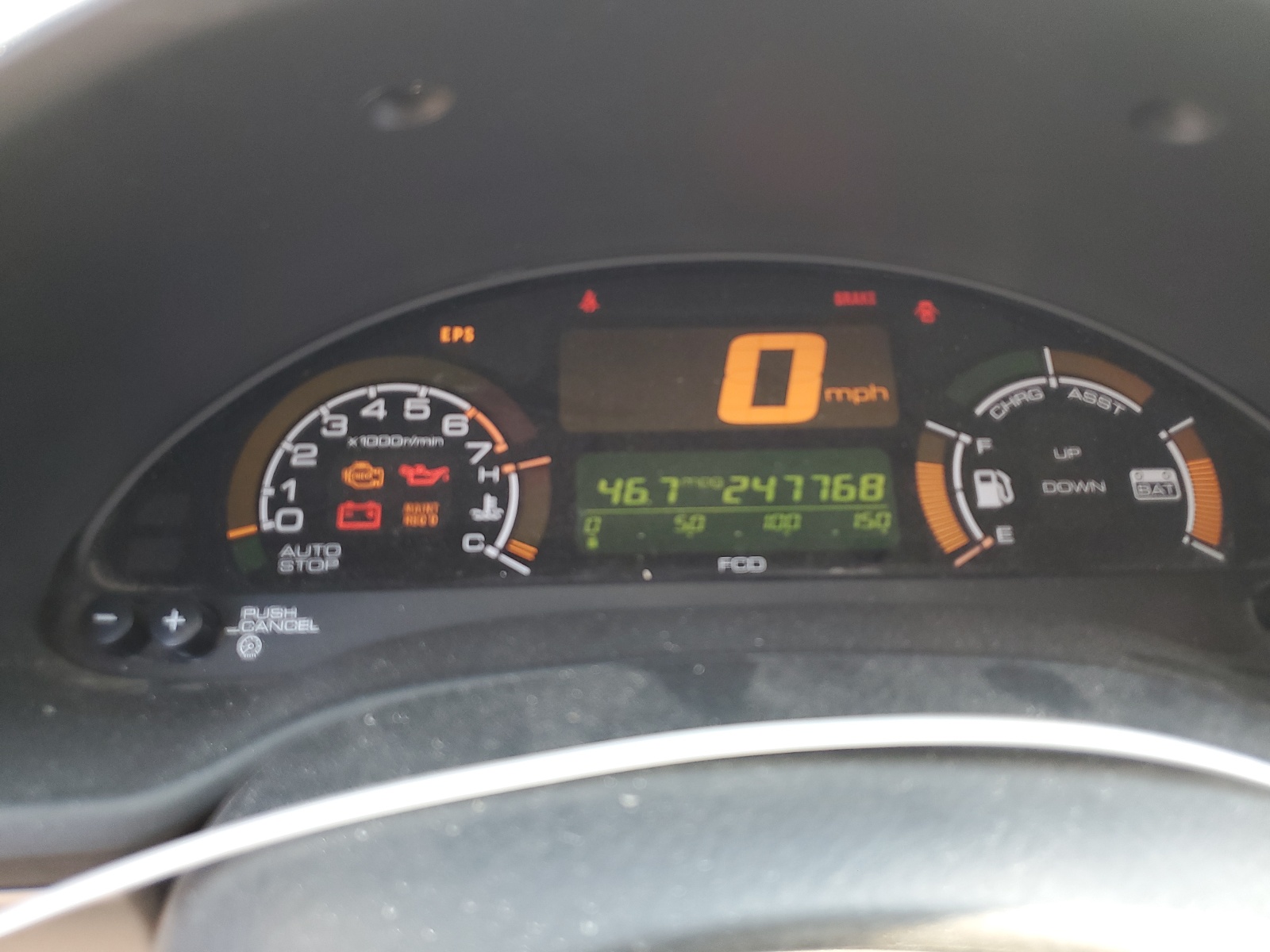 JHMZE1374YT002043 2000 Honda Insight