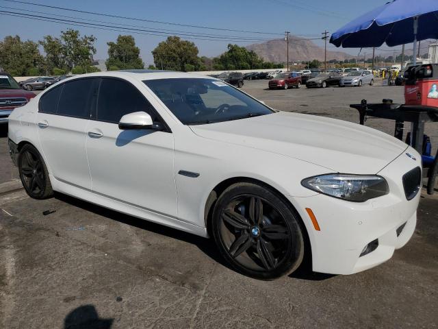  BMW 5 SERIES 2016 White