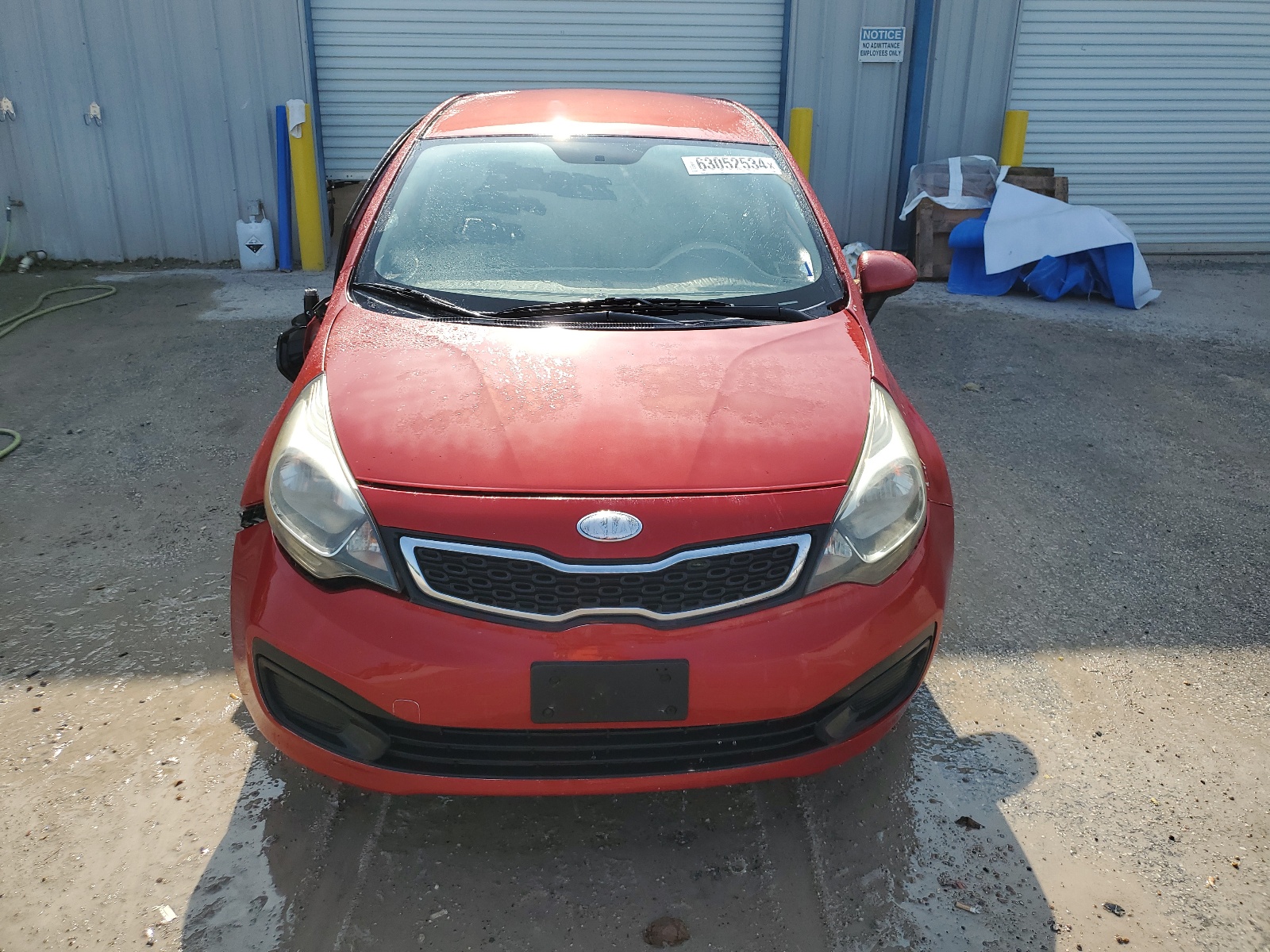 2013 Kia Rio Lx vin: KNADM4A31D6256668