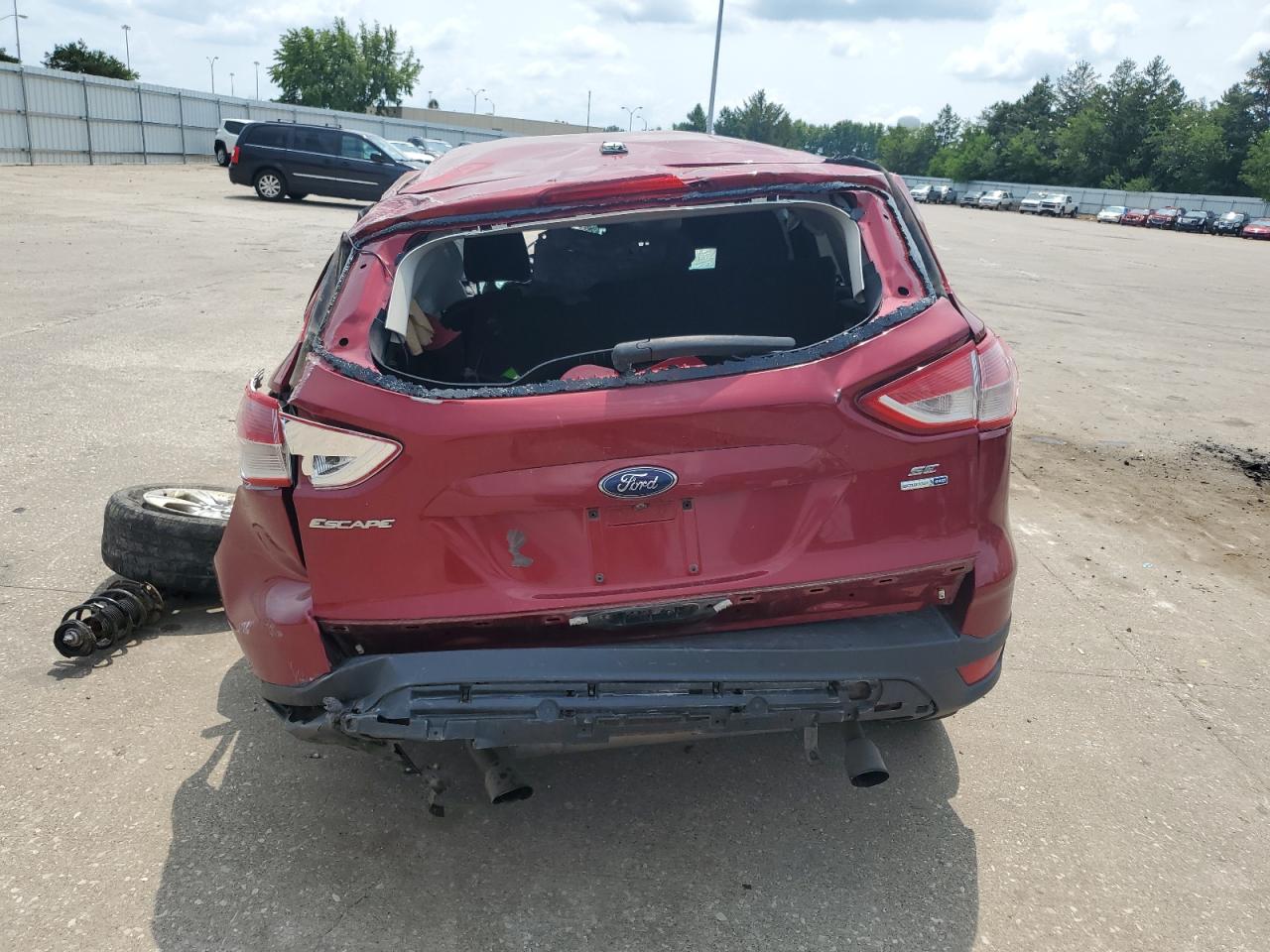 VIN 1FMCU9GX9FUA38249 2015 FORD ESCAPE no.6