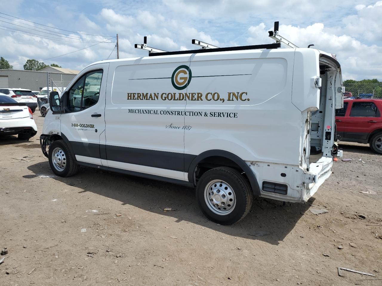 2020 Ford Transit T-250 white null gas 1FTBR2YG3LKB24641 photo #3