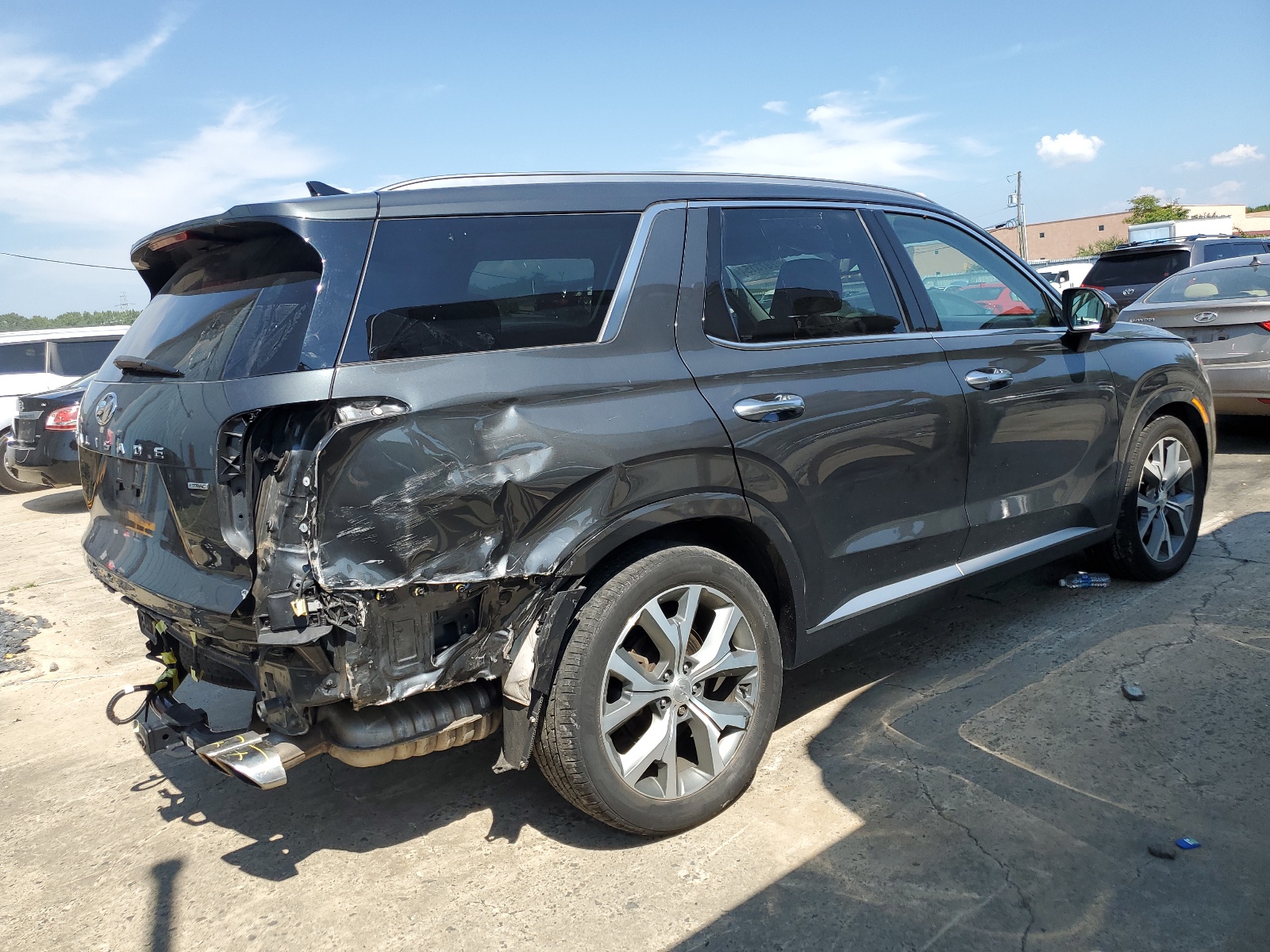 KM8R5DHE0MU206137 2021 Hyundai Palisade Limited