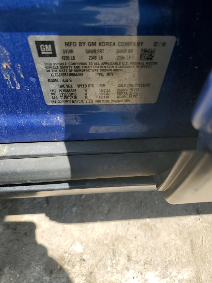 2018 Buick Encore Preferred VIN: KL4CJASB1JB655069 Lot: 61311534