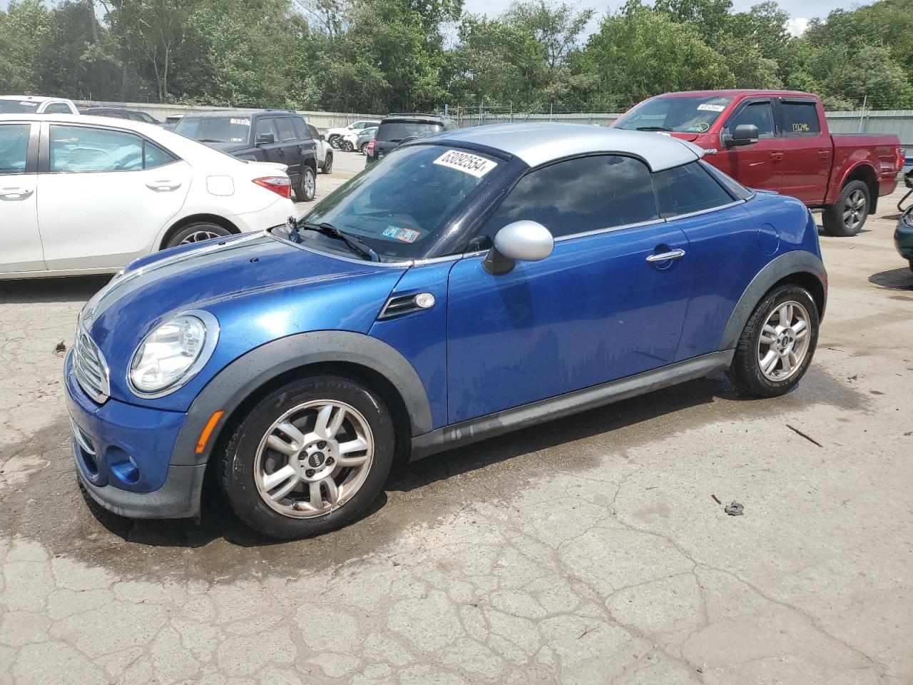 2013 Mini Cooper Coupe VIN: WMWSX1C54DT507311 Lot: 63092554