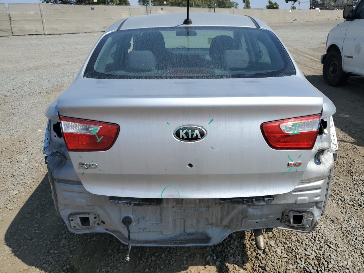 2013 Kia Rio Lx VIN: KNADM4A3XD6250738 Lot: 65062694