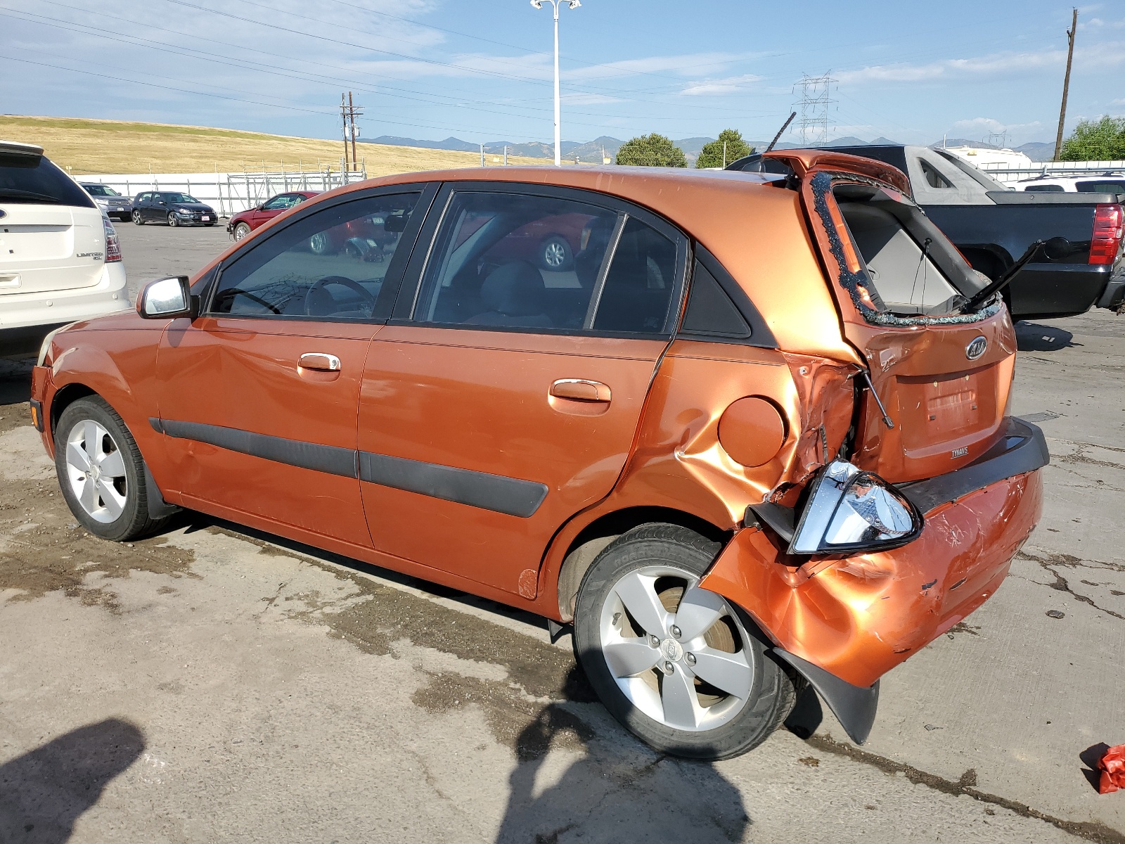 KNADE163176272247 2007 Kia Rio 5 Sx