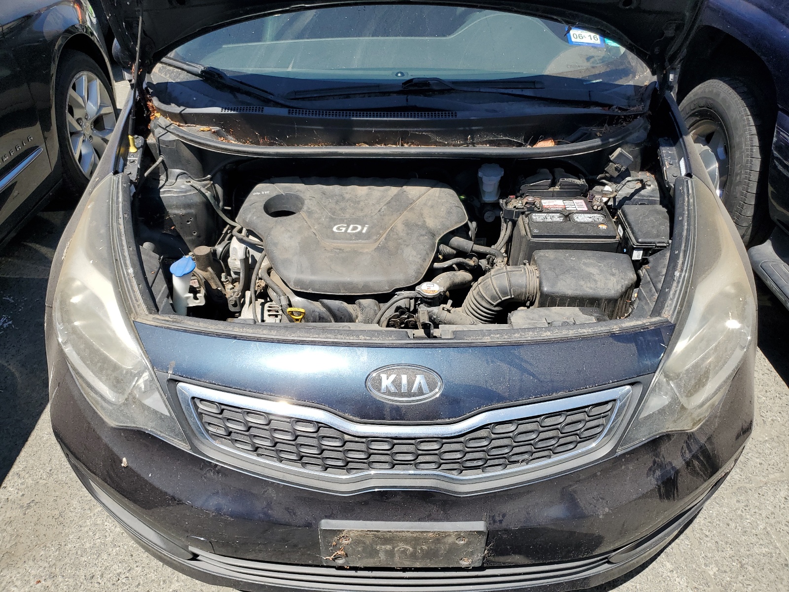 KNADN4A38C6082576 2012 Kia Rio Ex