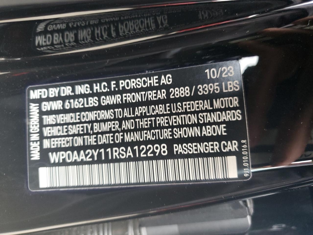 2024 Porsche Taycan - Image 12