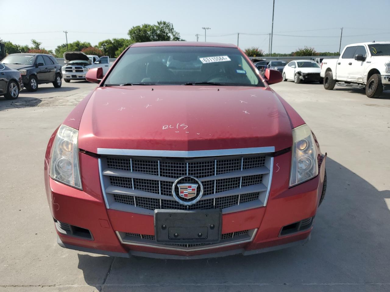 2009 Cadillac Cts VIN: 1G6DF577190148187 Lot: 63115584