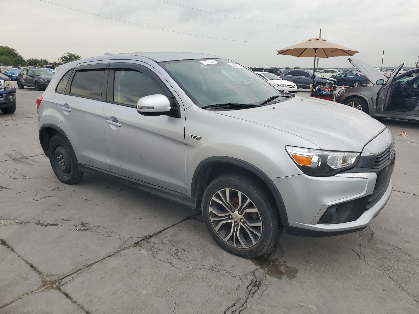 2017 Mitsubishi Outlander Sport Es vin: JA4AP3AU7HZ028169