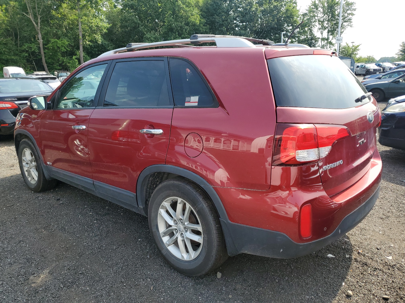 2014 Kia Sorento Lx vin: 5XYKTDA70EG450445