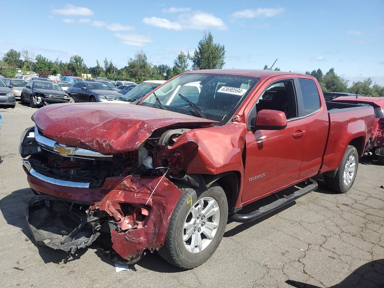 2015 Chevrolet Colorado Lt VIN: 1GCHSBEA7F1208597 Lot: 63690594