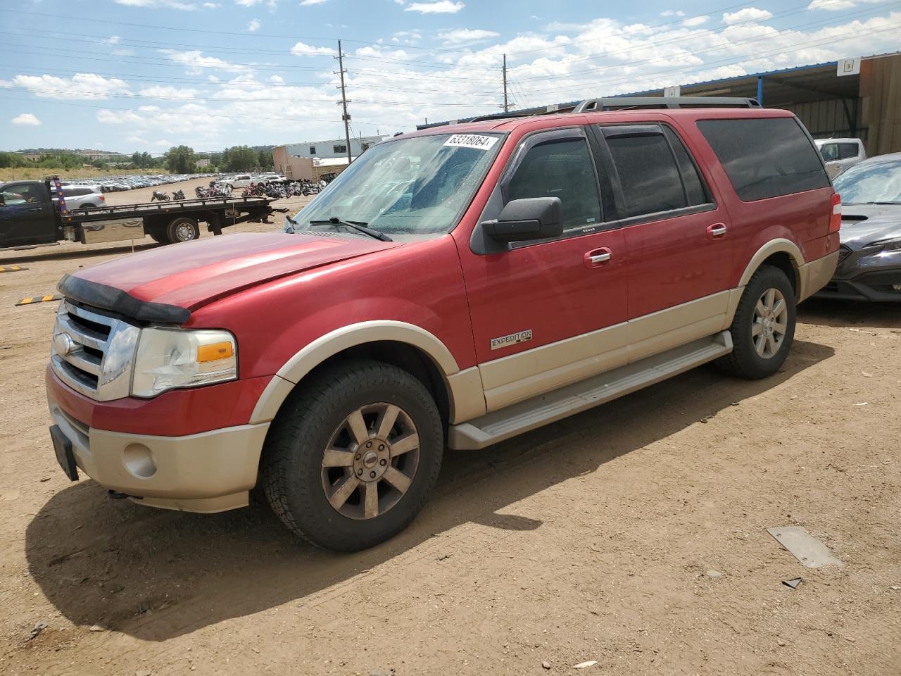 2007 Ford Expedition El Eddie Bauer VIN: 1FMFK18557LA94777 Lot: 63318064