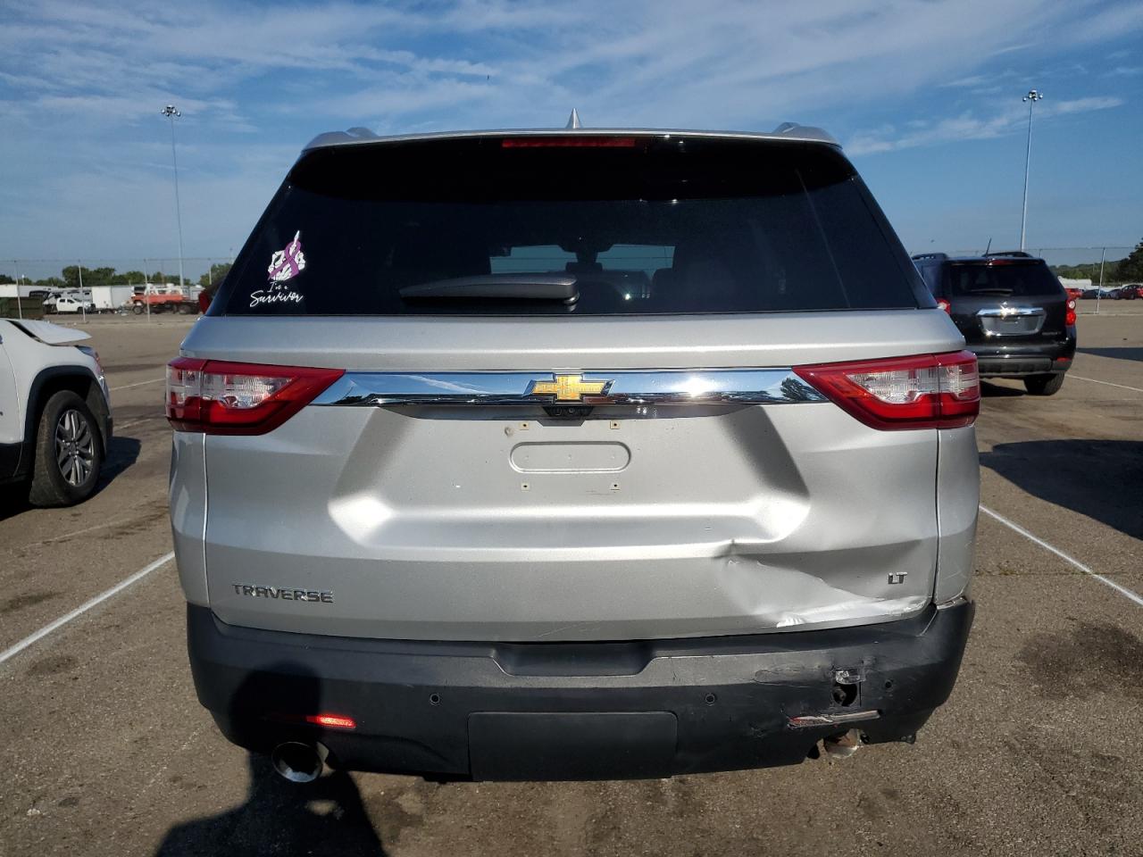 2018 Chevrolet Traverse Lt VIN: 1GNERHKW0JJ217594 Lot: 61909174