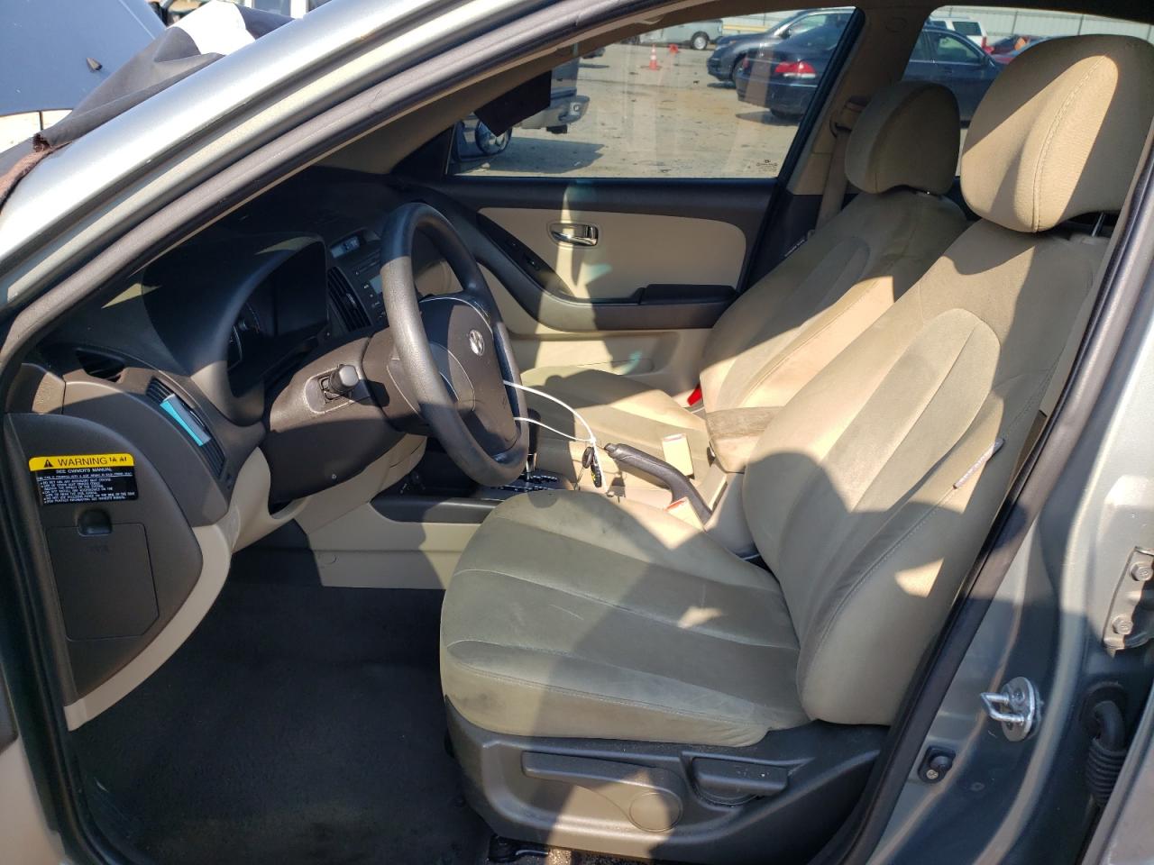 2010 Hyundai Elantra Blue VIN: KMHDU4AD7AU861356 Lot: 65525804