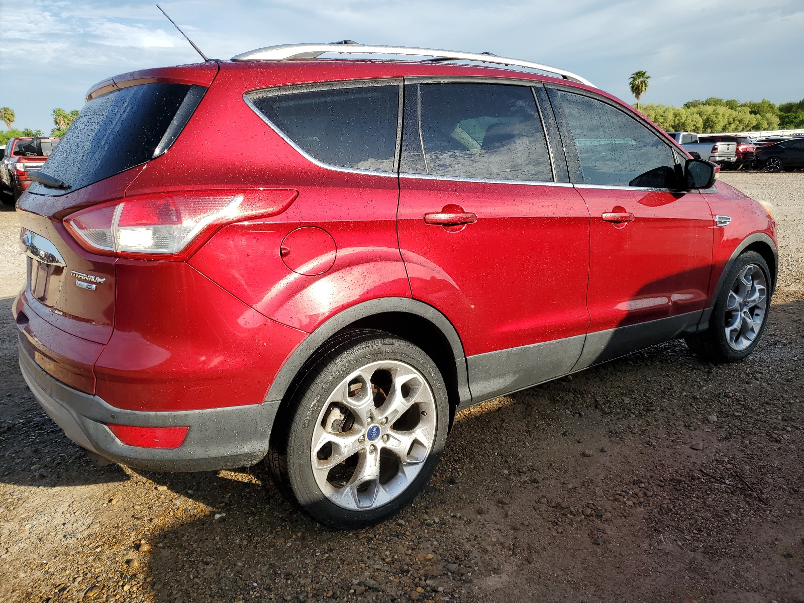 2015 Ford Escape Titanium vin: 1FMCU9J9XFUB88221