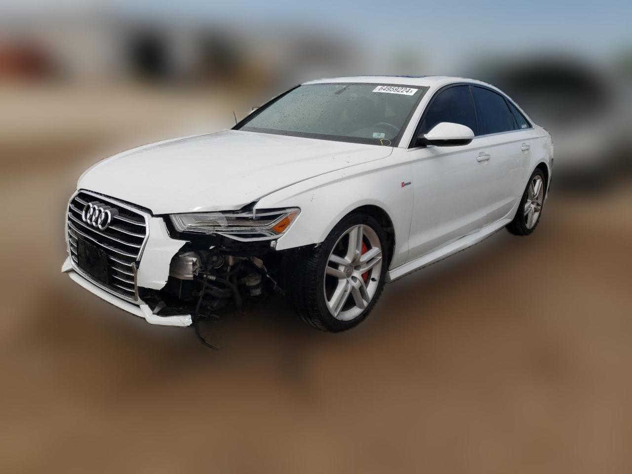 2016 Audi A6 Premium Plus VIN: WAUFGAFC6GN122028 Lot: 64959224