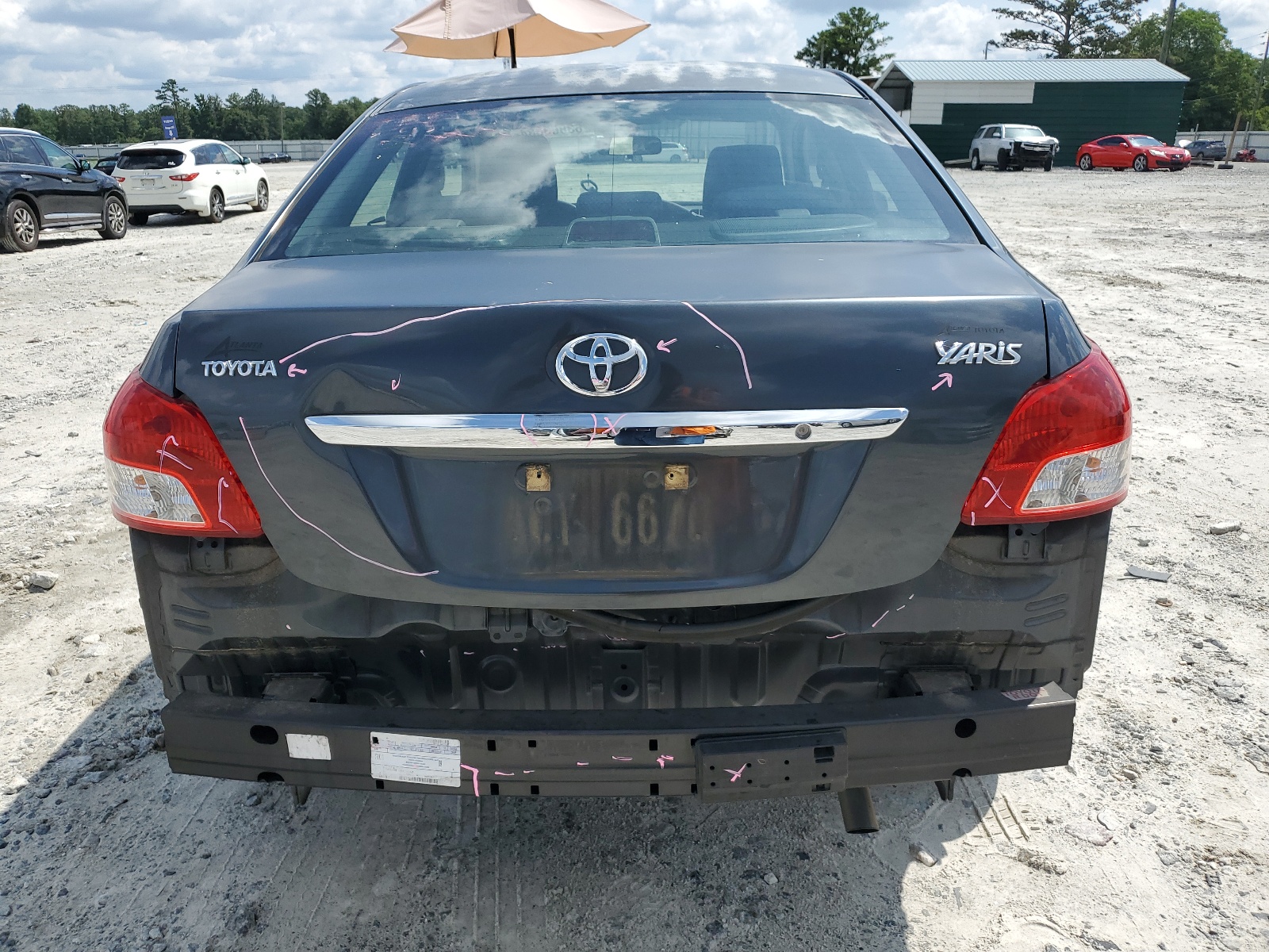 JTDBT923771069400 2007 Toyota Yaris