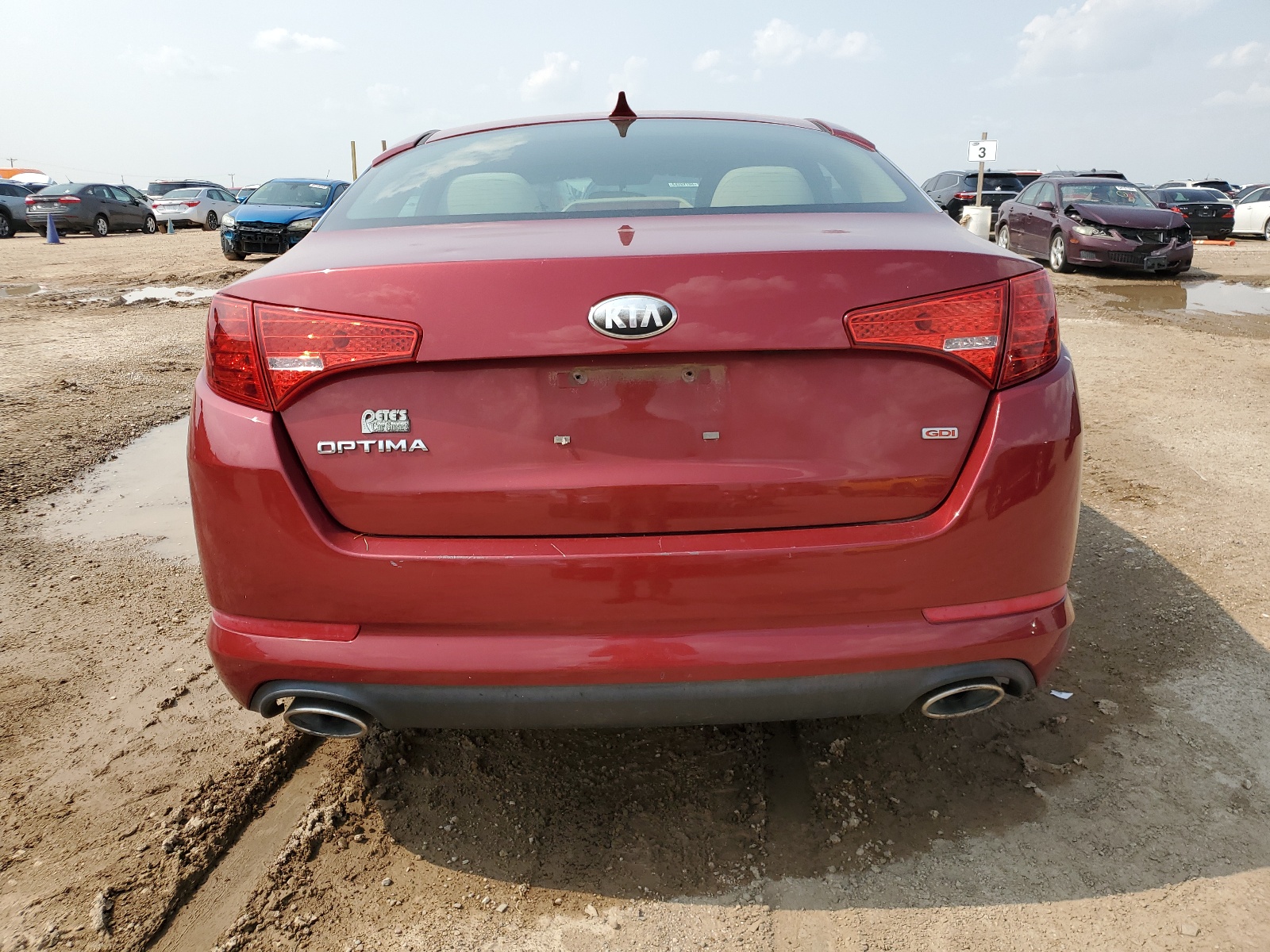 2013 Kia Optima Lx vin: 5XXGM4A77DG172388