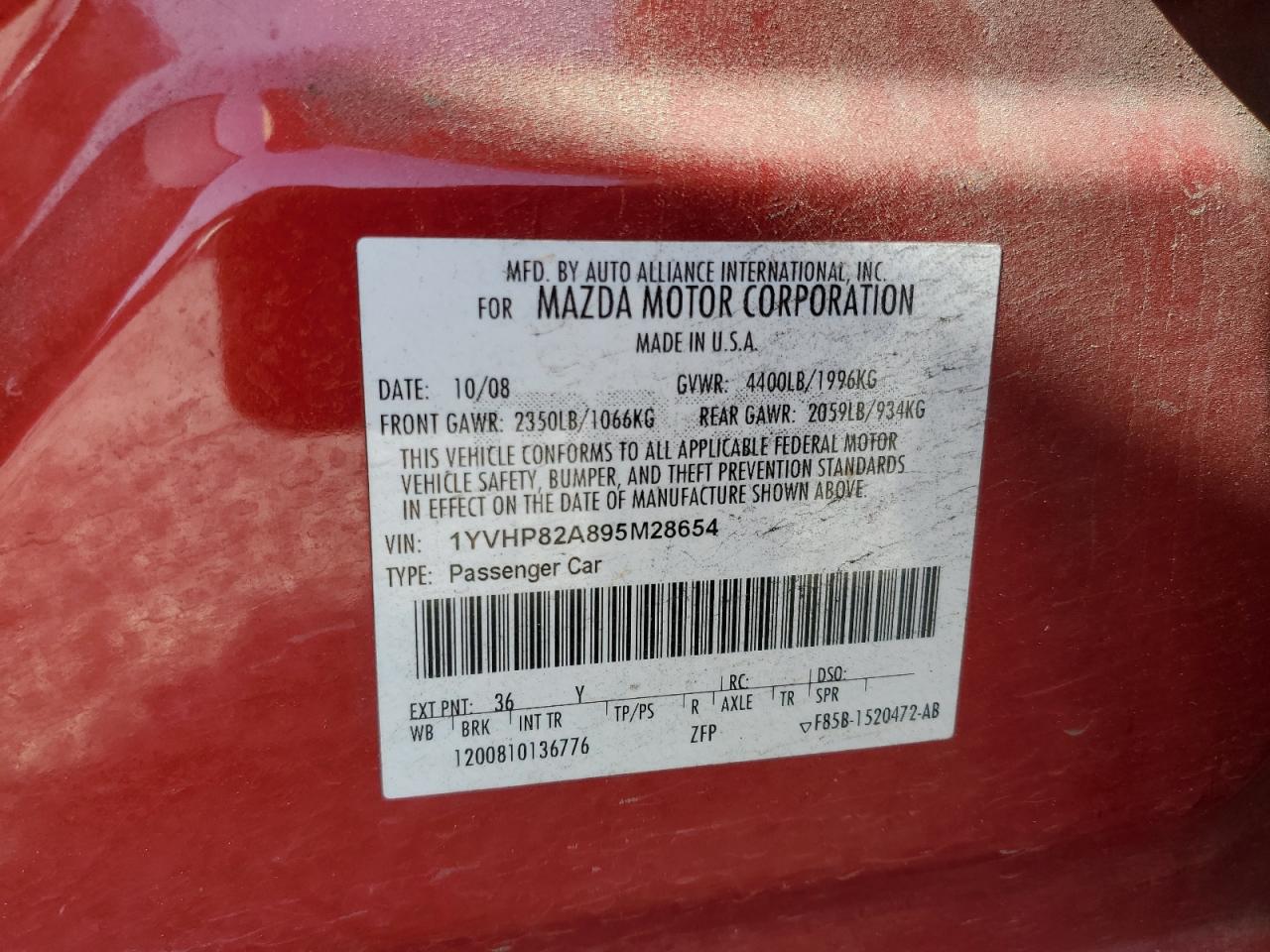 2009 Mazda 6 - Image 13