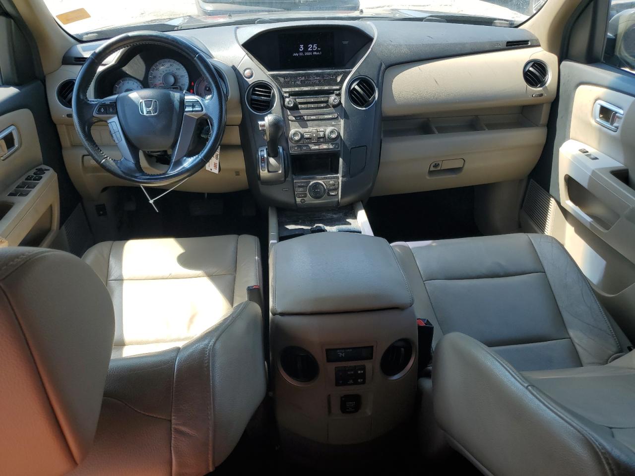 2012 Honda Pilot Exln VIN: 5FNYF3H73CB014050 Lot: 64186684