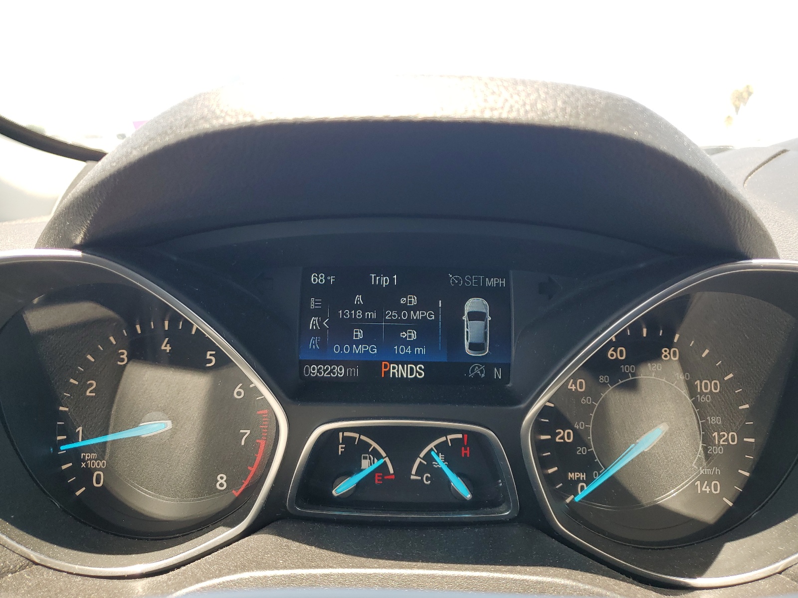 1FMCU9GDXKUB31197 2019 Ford Escape Se