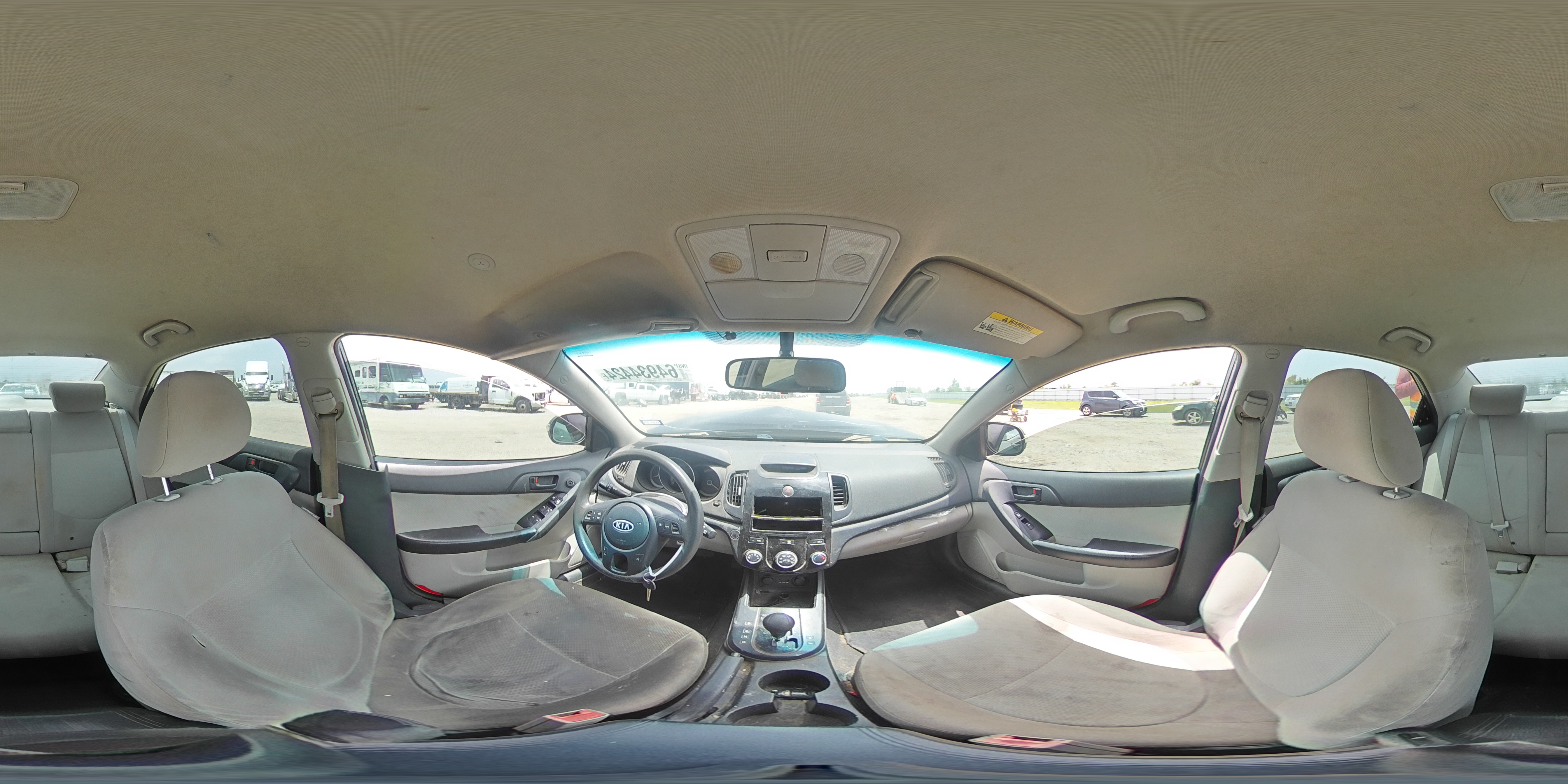 2010 Kia Forte Ex VIN: KNAFU4A24A5844808 Lot: 64934424