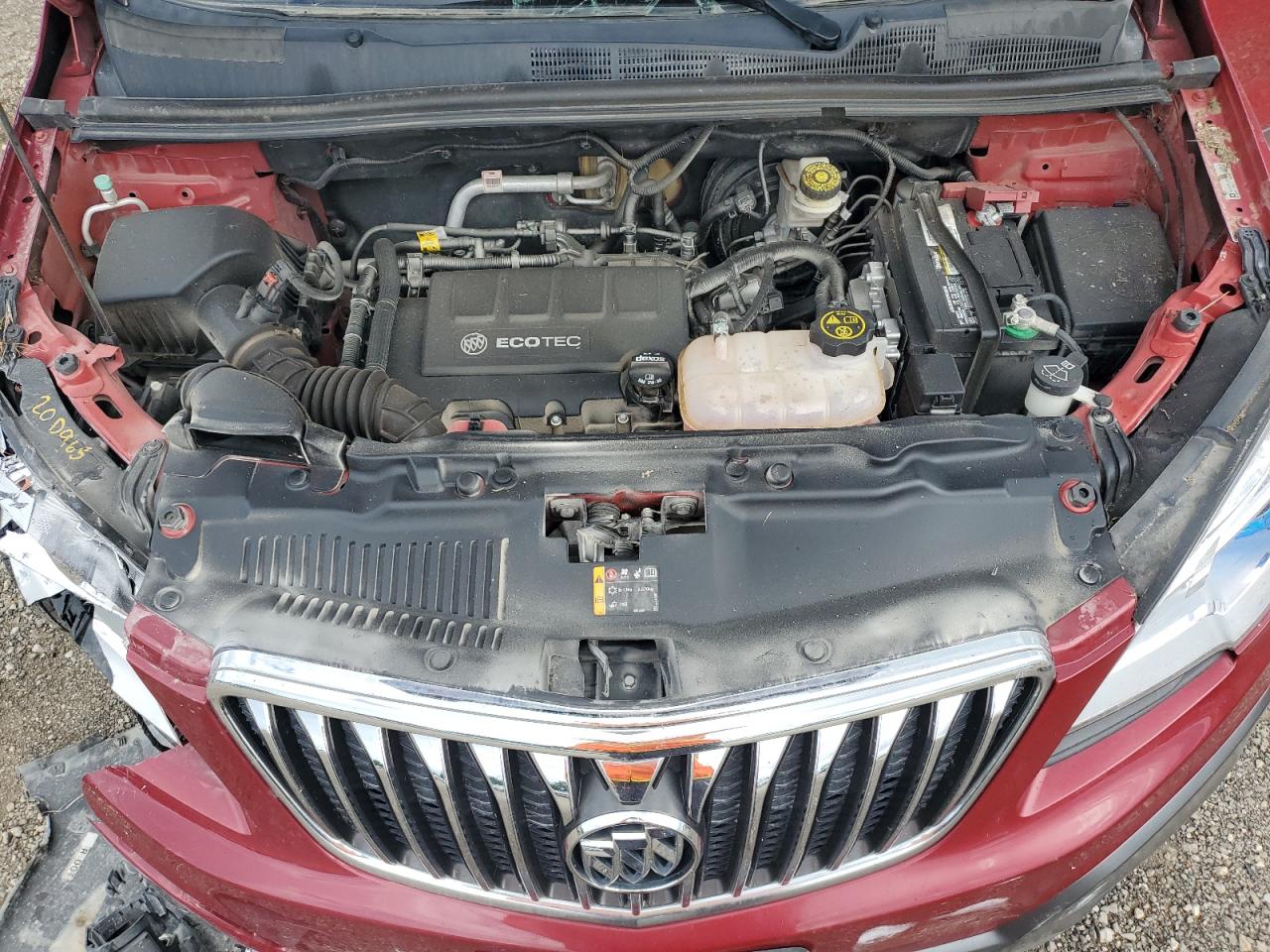 2016 Buick Encore Convenience VIN: KL4CJFSB1GB582212 Lot: 61235004