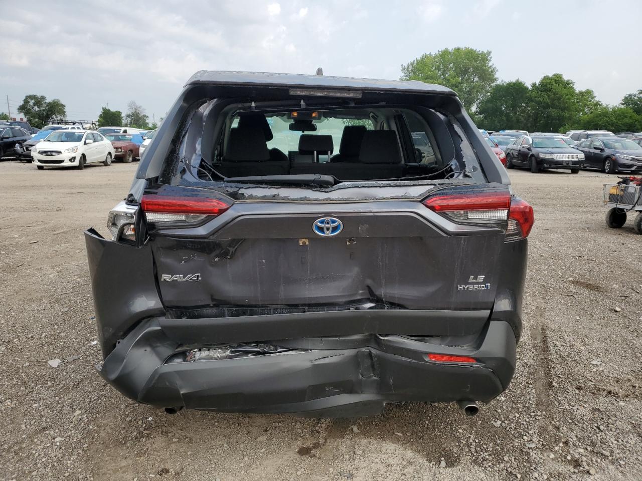 2021 Toyota Rav4 Le VIN: JTMLWRFV0MD117367 Lot: 63815934