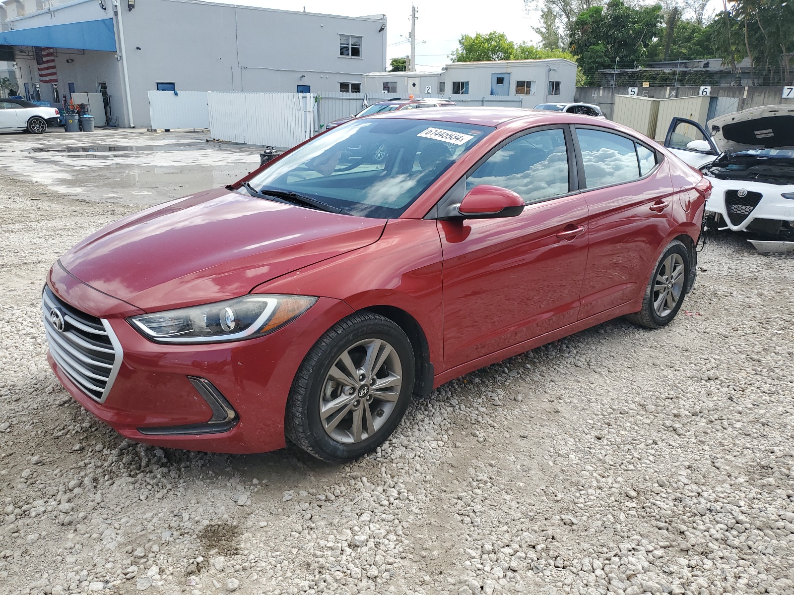 2017 Hyundai Elantra Se vin: KMHD84LF5HU178259