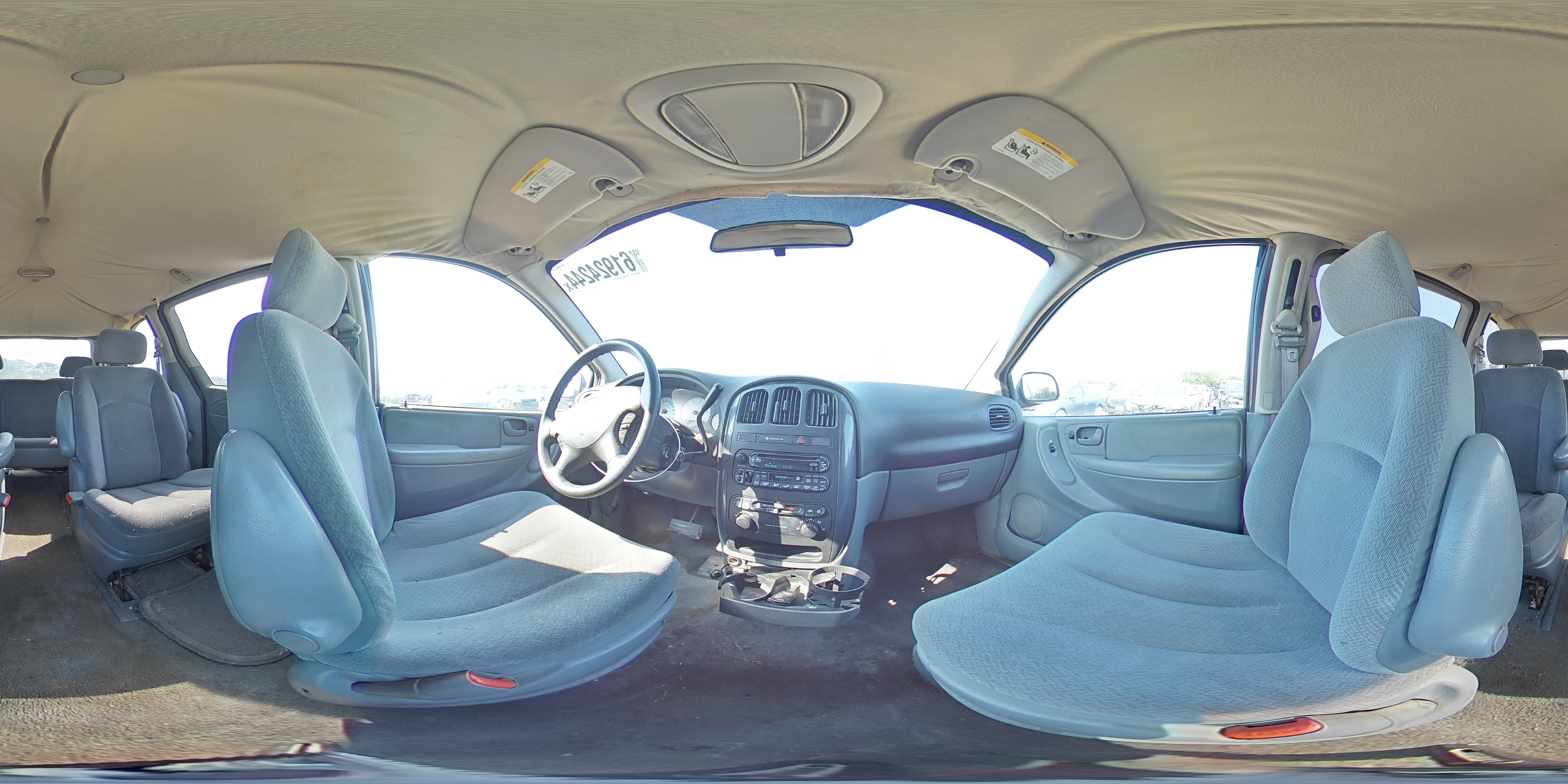 2006 Dodge Caravan Sxt VIN: 1D4GP45R26B517177 Lot: 61924244