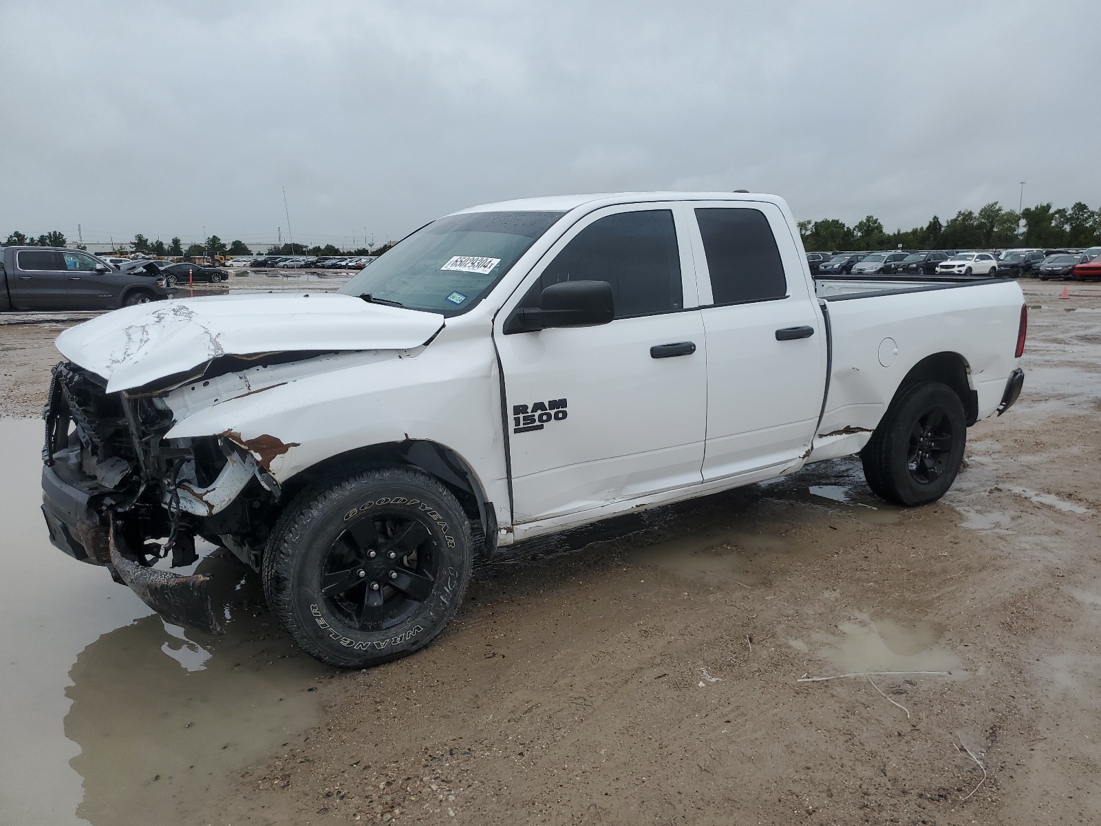 2022 Ram 1500 Classic Tradesman vin: 1C6RR6FG3NS154600