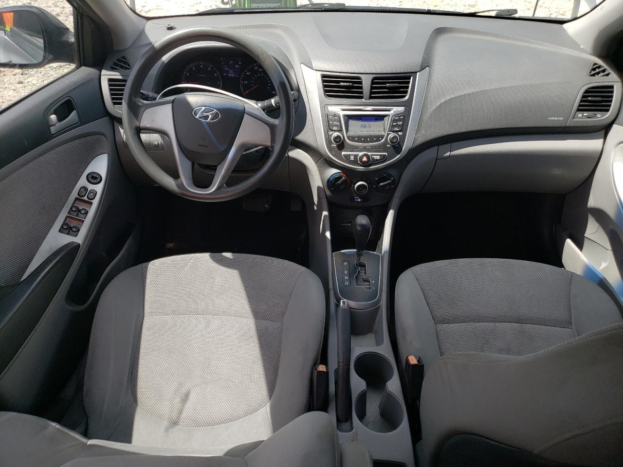 2013 Hyundai Accent Gls VIN: KMHCT4AE3DU491552 Lot: 61432384