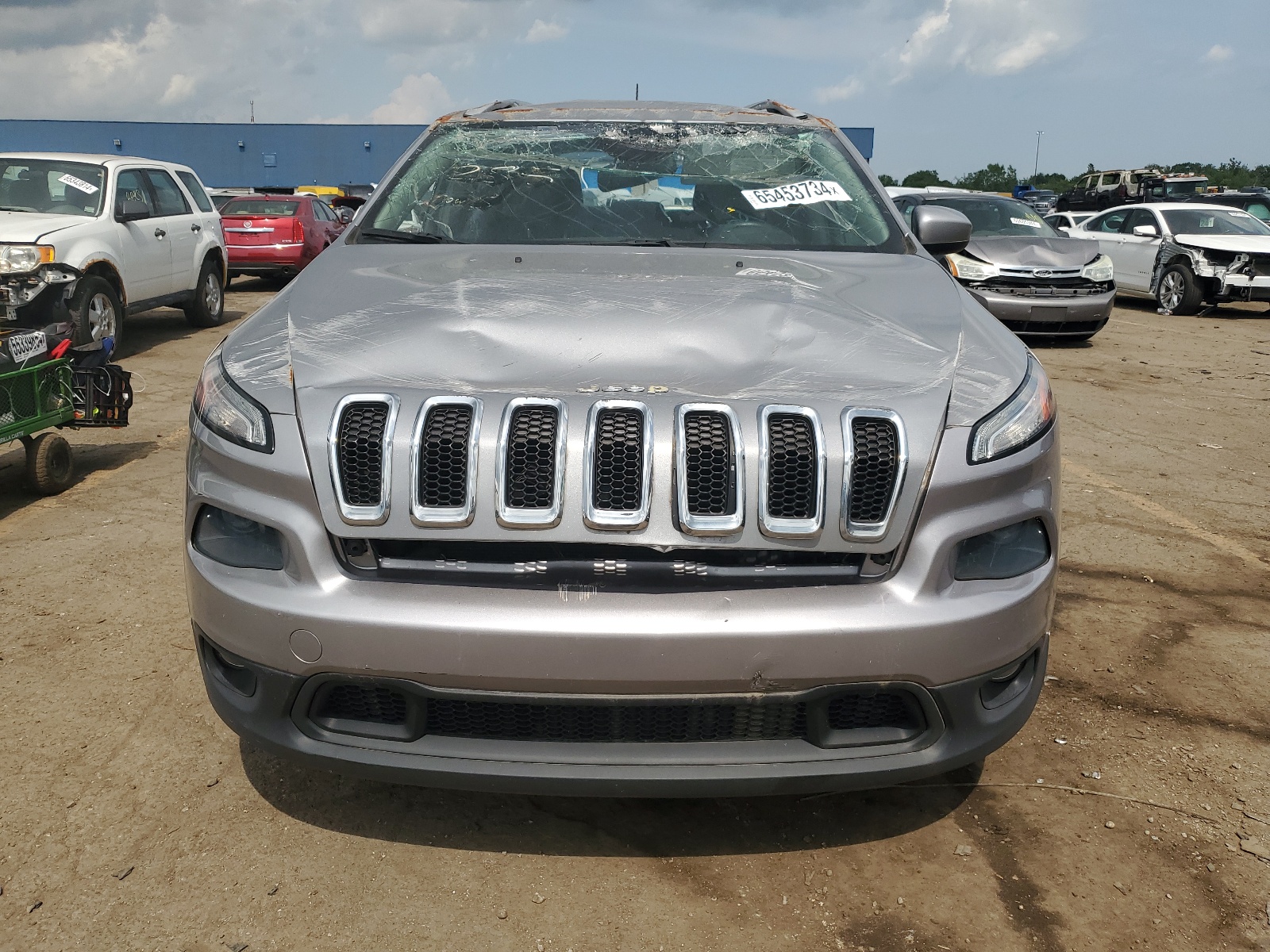 1C4PJLCS0EW102851 2014 Jeep Cherokee Latitude