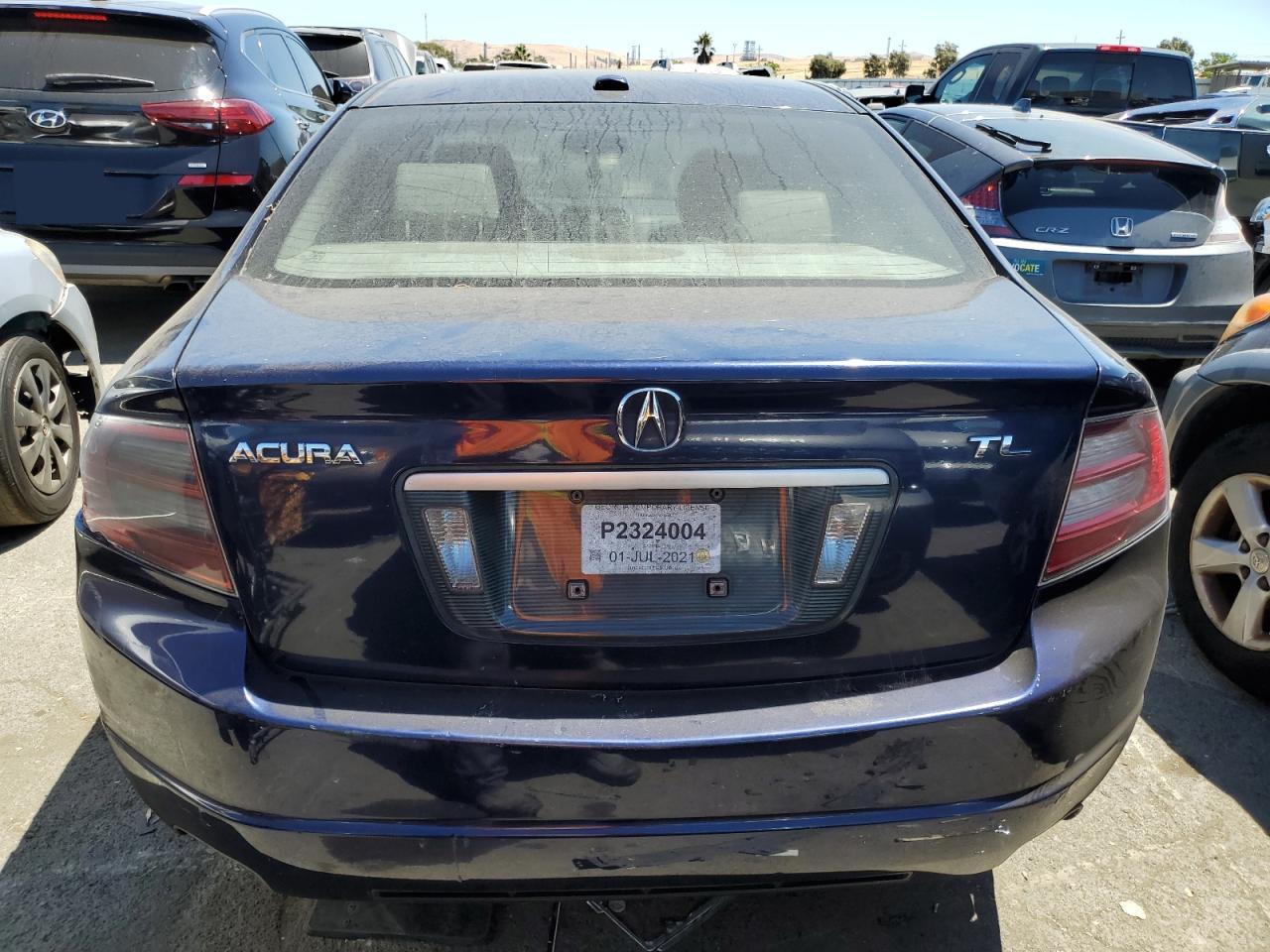 2007 Acura Tl VIN: 19UUA66247A049539 Lot: 65281734