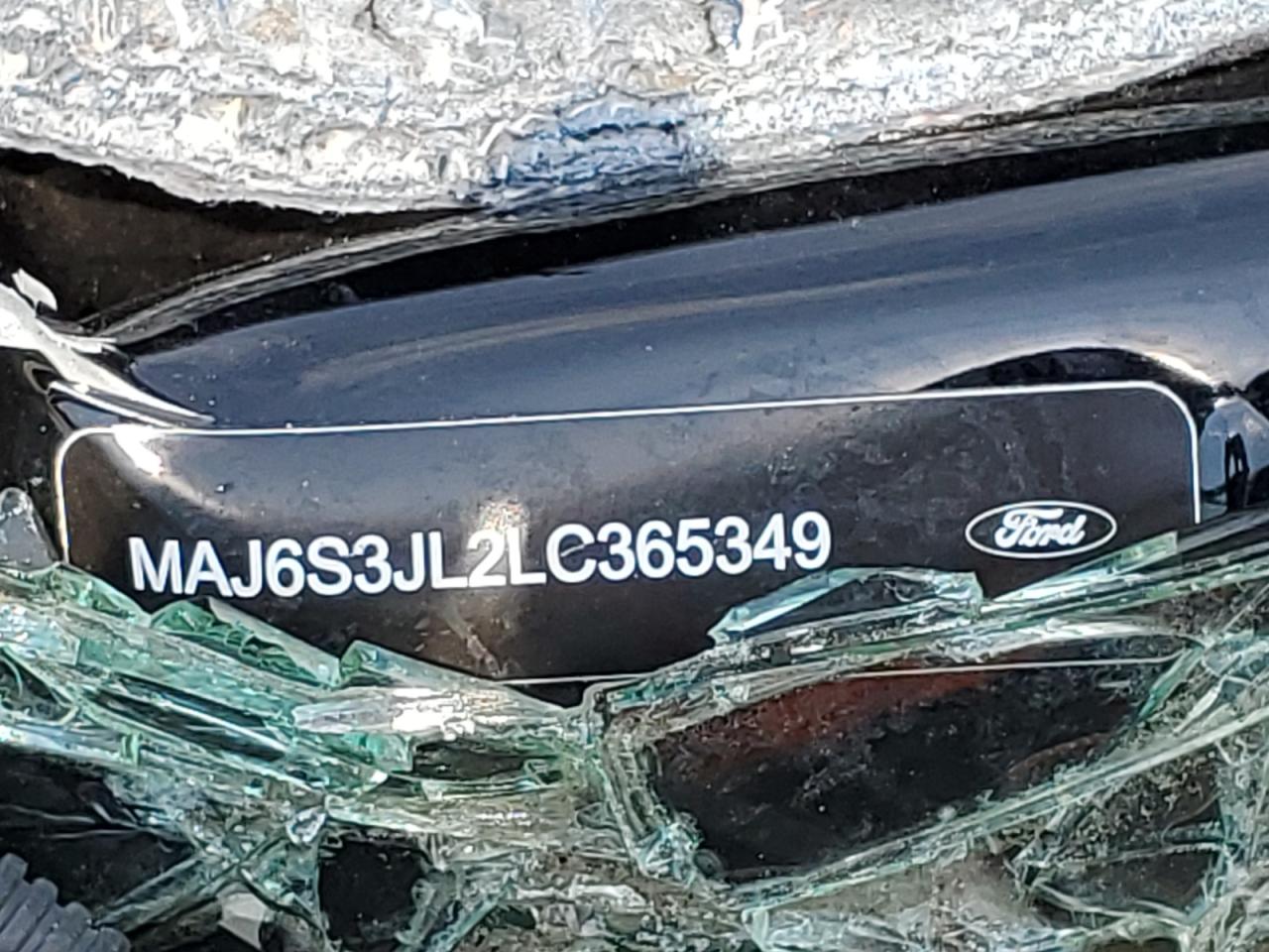 2020 Ford Ecosport Ses VIN: MAJ6S3JL2LC365349 Lot: 69701814