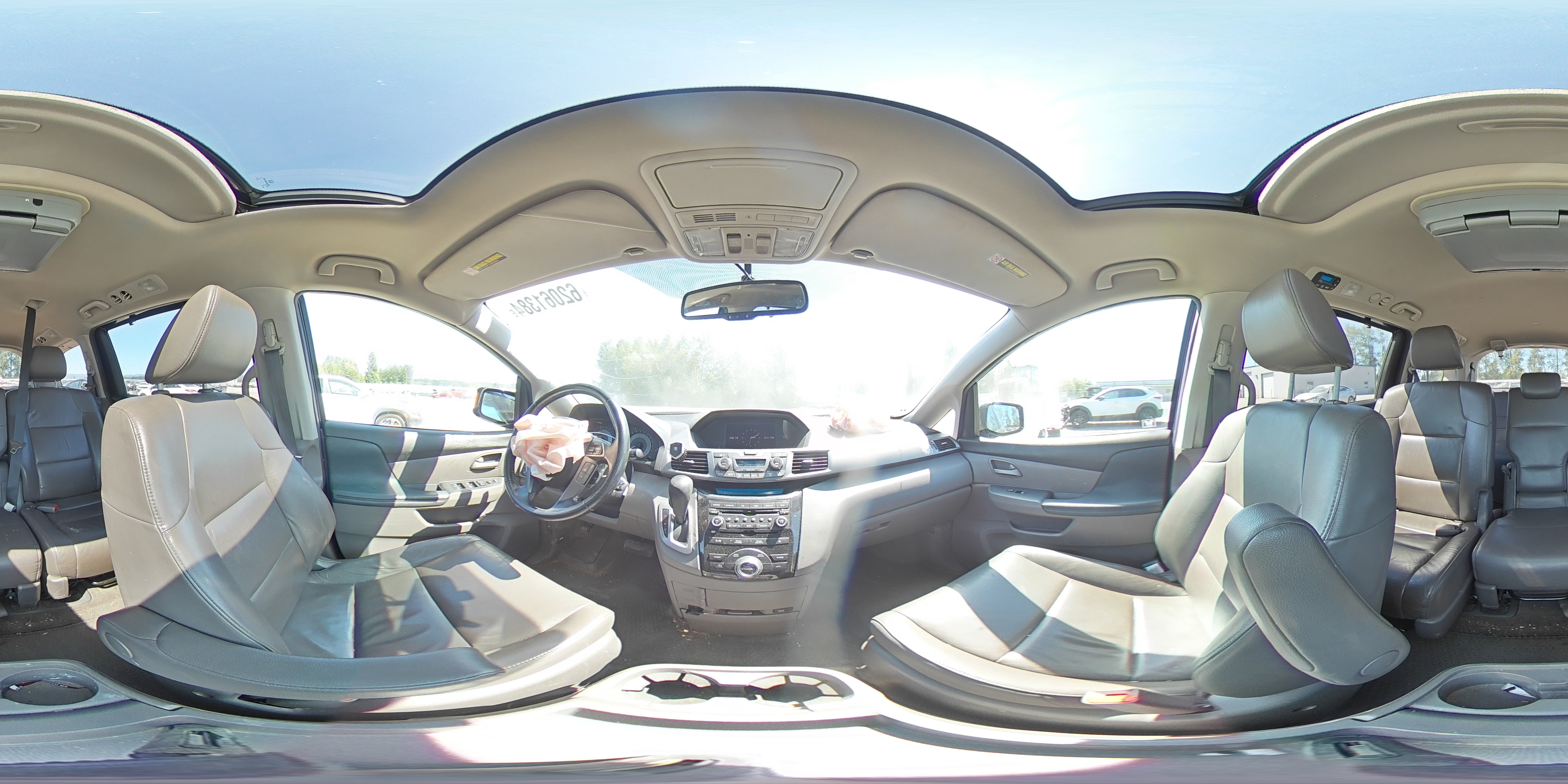 2012 Honda Odyssey Touring VIN: 5FNRL5H98CB104305 Lot: 62061384