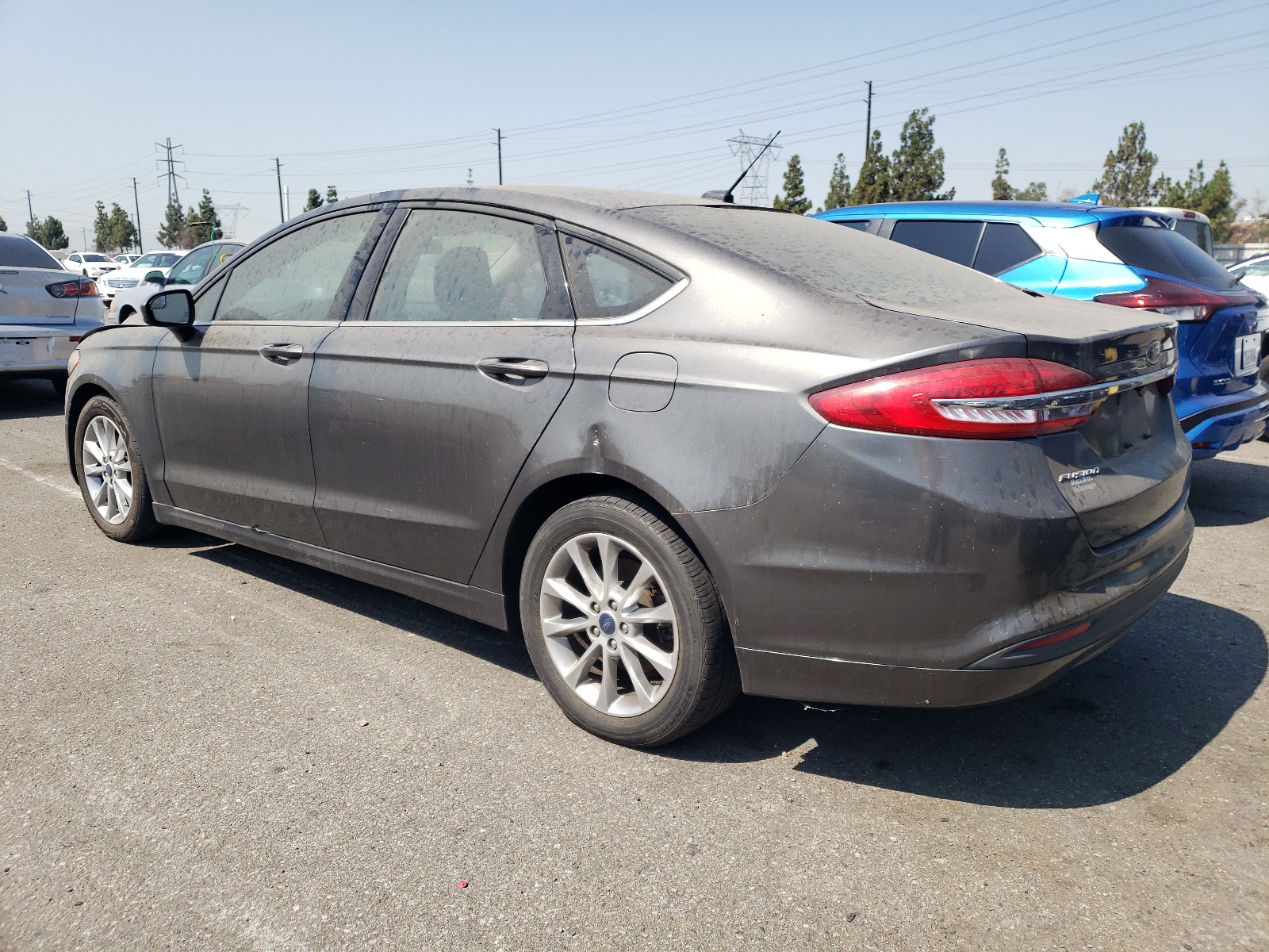 2017 Ford Fusion Se vin: 3FA6P0H74HR388018