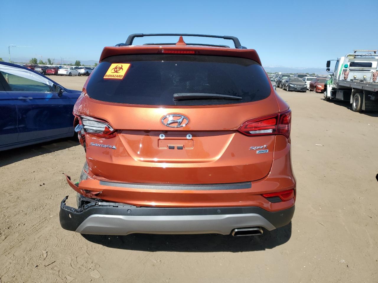 2017 Hyundai Santa Fe Sport VIN: 5XYZUDLB8HG444667 Lot: 65284384