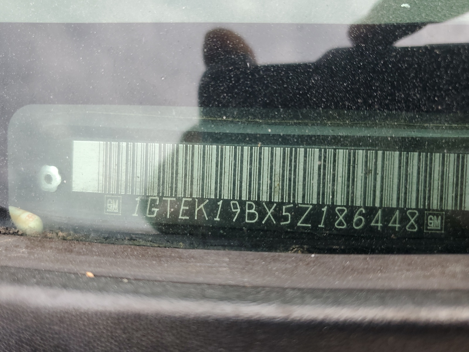 1GTEK19BX5Z186448 2005 GMC New Sierra K1500