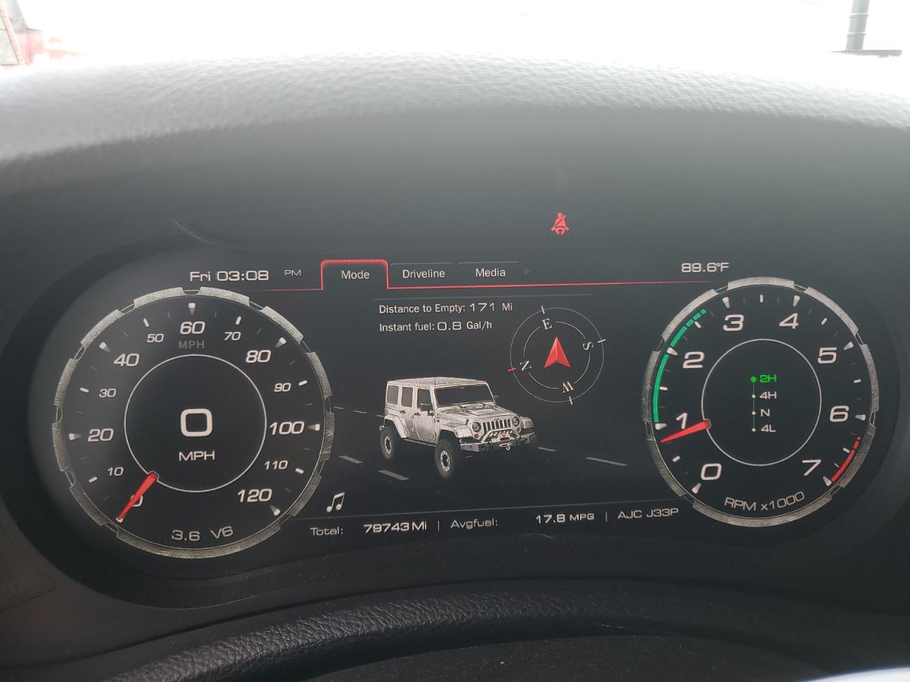 2016 Jeep Wrangler Unlimited Sport VIN: 1C4BJWDGXGL348445 Lot: 63667564