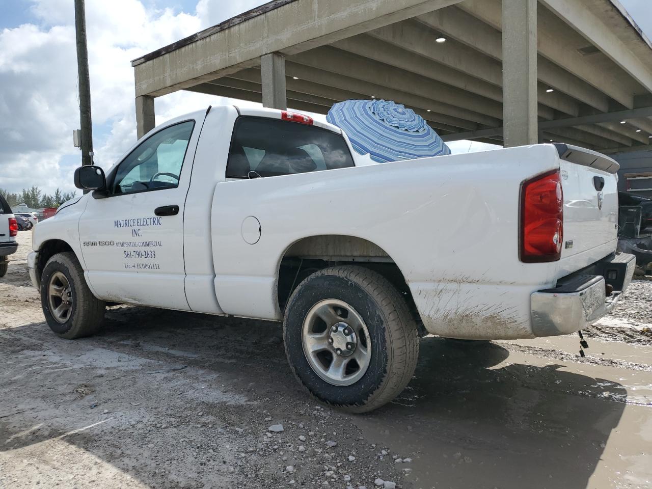 2007 Dodge Ram 1500 St VIN: 1D7HA16P87J556528 Lot: 61383634