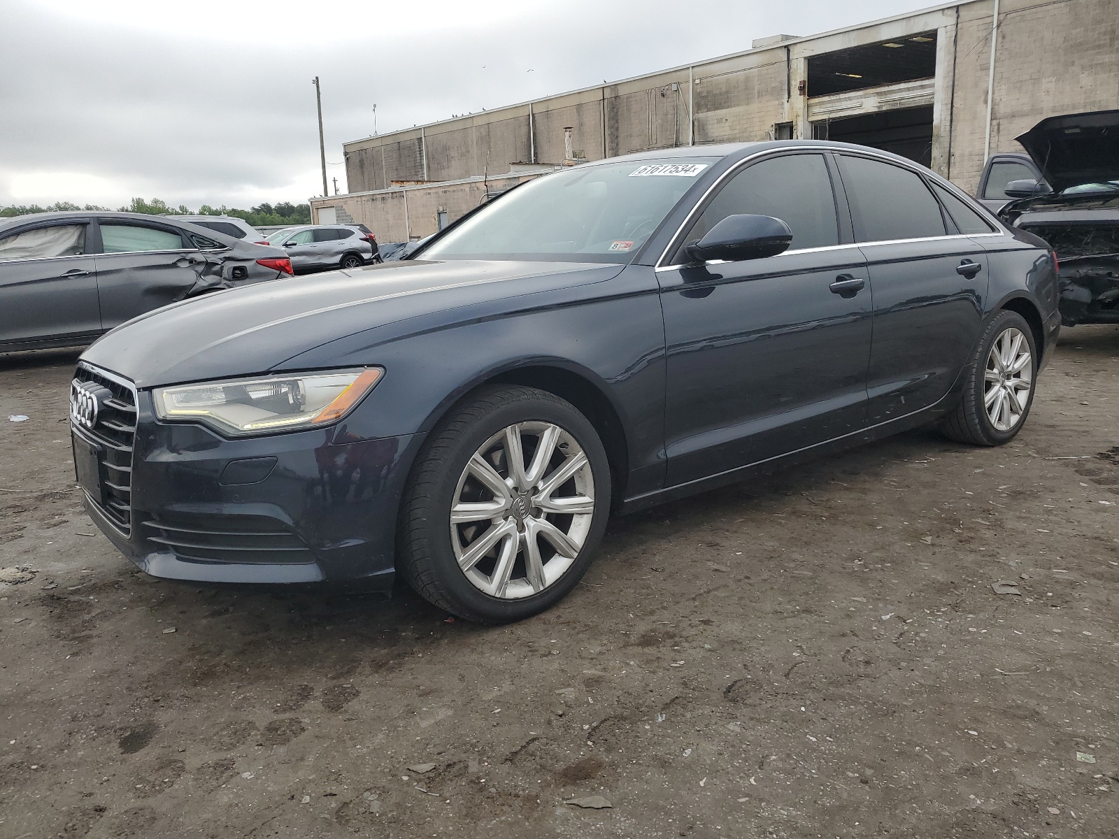 WAUGFAFC1DN104037 2013 Audi A6 Premium Plus