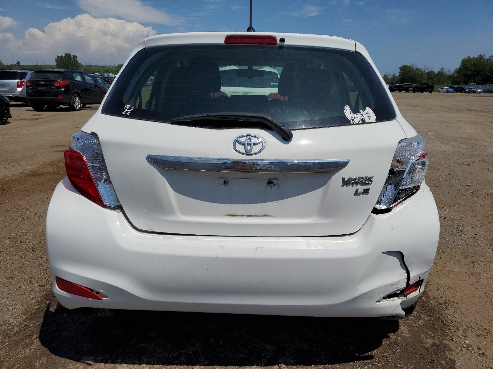 JTDKTUD35DD564916 2013 Toyota Yaris