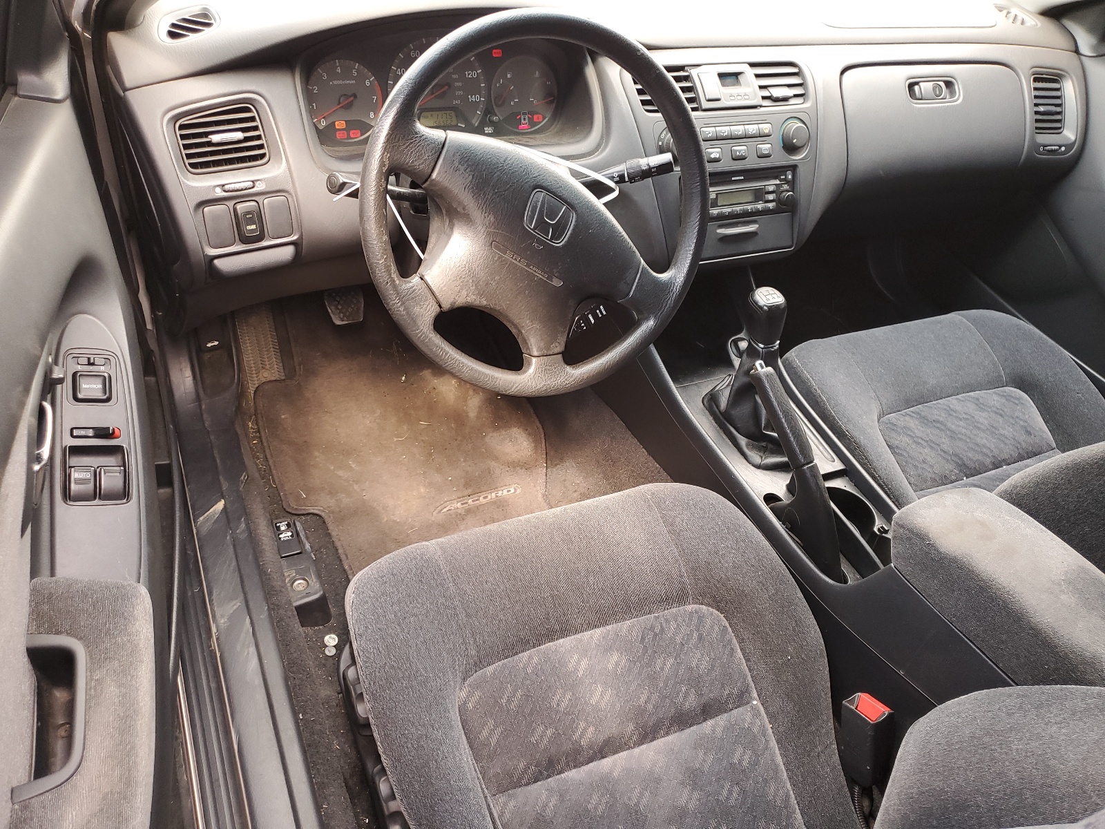 1HGCG31421A032800 2001 Honda Accord Lx