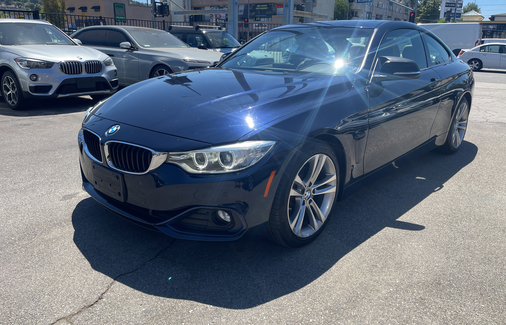 2014 BMW 428 I vin: WBA3N7C55EK220936