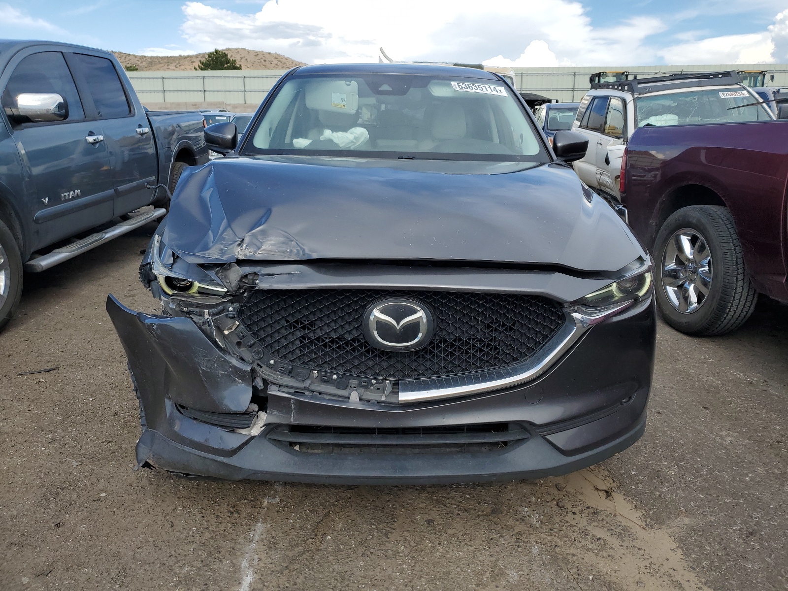 2017 Mazda Cx-5 Grand Touring vin: JM3KFADL1H0216251