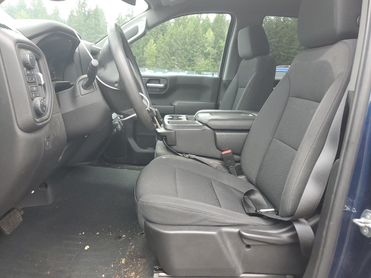 2021 Chevrolet Silverado K1500 Custom VIN: 3GCPYBEK0MG163732 Lot: 65382954