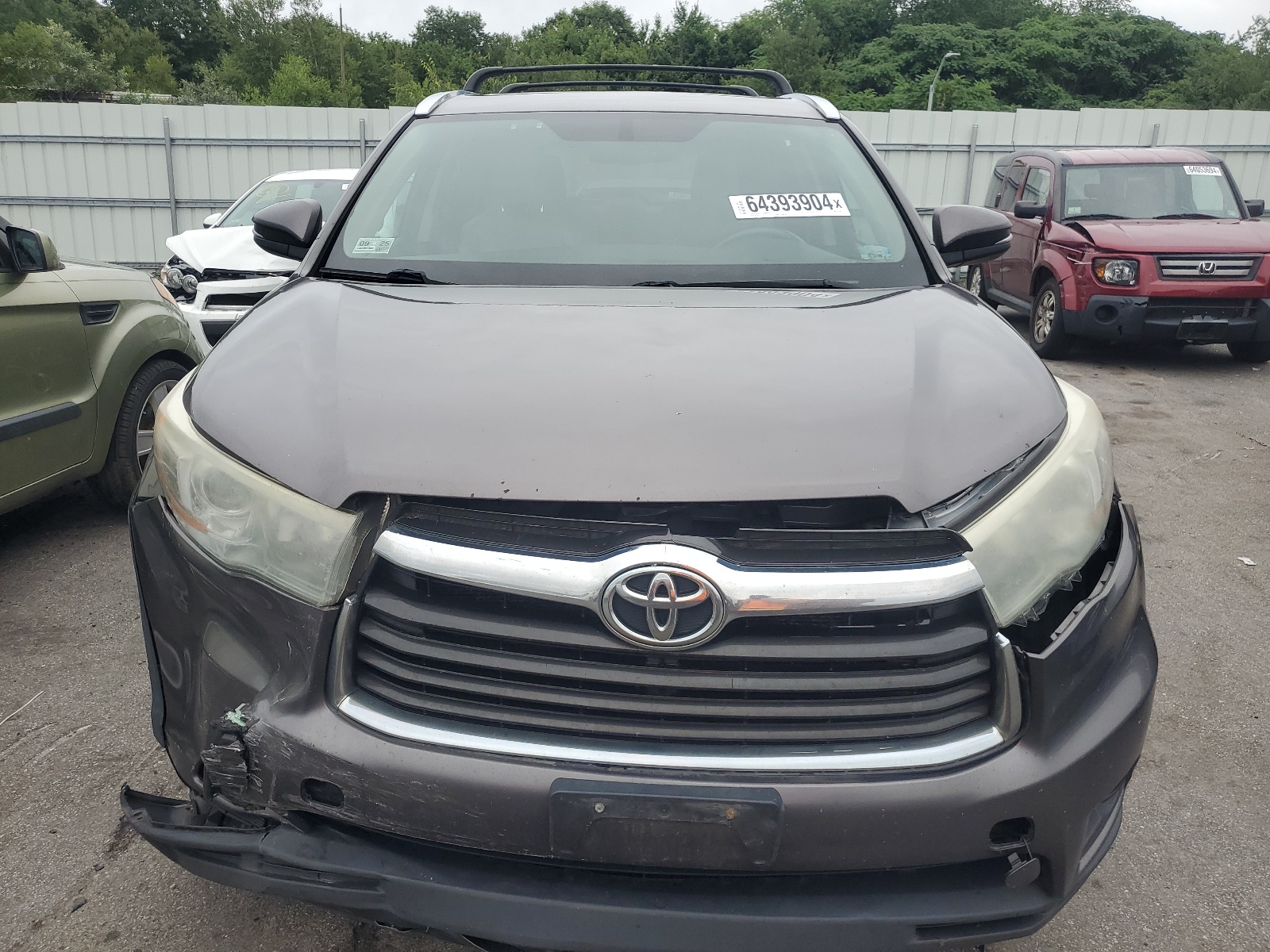 2016 Toyota Highlander Xle vin: 5TDJKRFH3GS225522