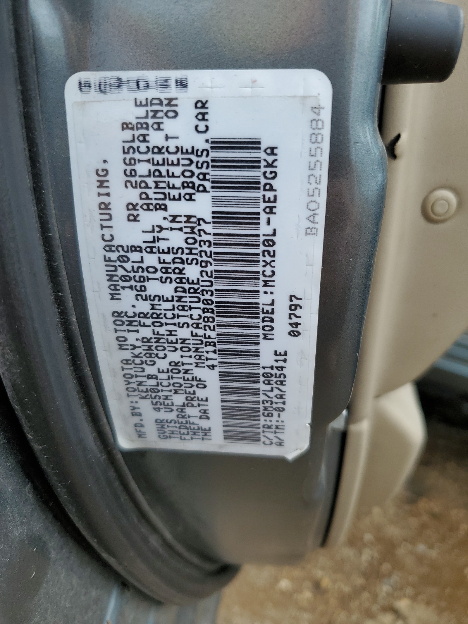 4T1BF28B03U292377 2003 Toyota Avalon Xl